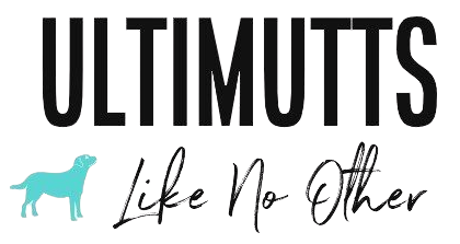 Ultimutts Singapore logo featuring bold typography with a Labrador Retriever silhouette and the tagline 'Like No Other